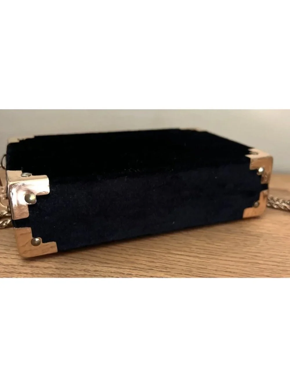 Velvet Evening Clutch Bag Celestial Star Moon Dipper Embroidery Crossbody Purse